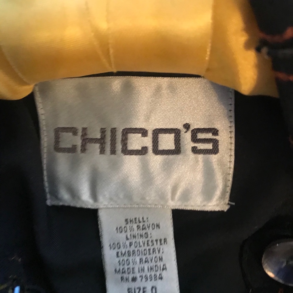 Chico’s Beaded Blazer - Picture 6 of 7